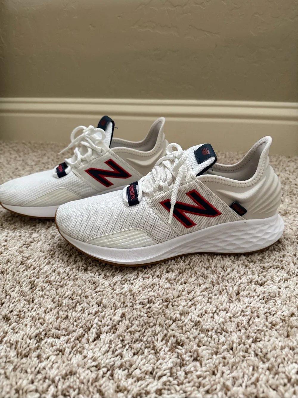 New Balance breathable white